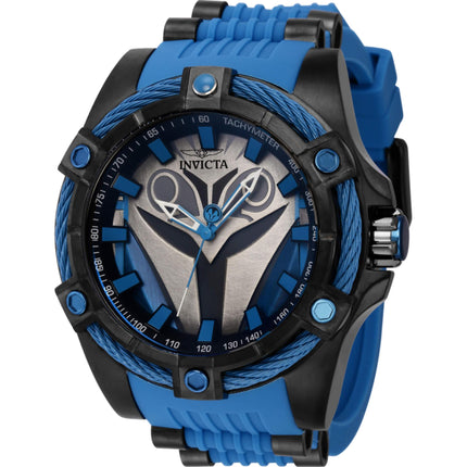 Invicta Men's Watch - Star Wars Bo Katan Gunmetal Stainless Steel Case Strap | 41320 ,
