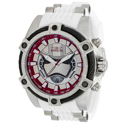 Invicta Men's Watch - Star Wars Captain Phasma White and Silver Tone Strap | 37207 ,