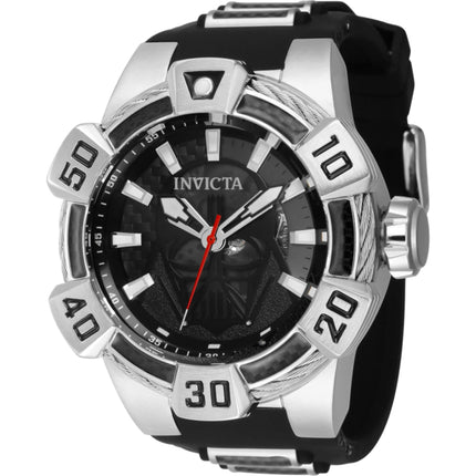 Invicta Men's Watch - Star Wars Darth Vader Automatic Black Rubber Strap | 40980 ,
