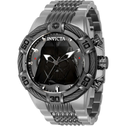 Invicta Men's Watch - Star Wars Darth Vader Chronograph Grey and Black Dial | 41373 ,