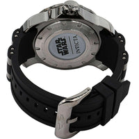 Invicta Men's Watch - Star Wars Darth Vader Grey and Black Dial Rubber Strap | 37208 ,