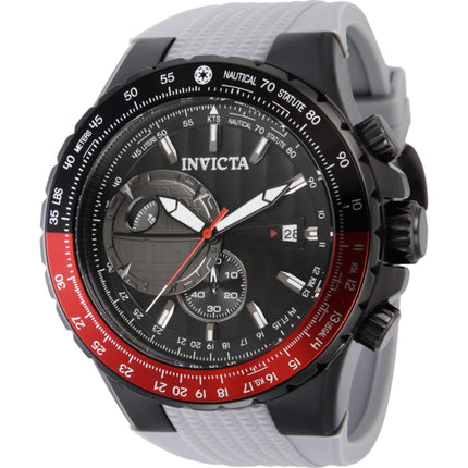 Invicta Men's Watch - Star Wars Death Star Chronograph Black and Grey Dial | 41324 ,