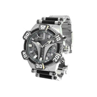 Invicta Men's Watch - Star Wars Mandalorian Chronograph Silver and Black Dial | 37370 ,