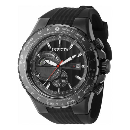 Invicta Men's Watch - Star Wars R2-D2 Chronograph Rotating Bezel Black Strap | 41323 ,