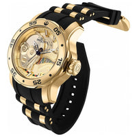 Invicta Men's Watch - Star Wars Rotating Bezel TT Black and Gold Tone Strap | 32519 ,