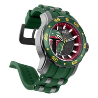 Invicta Men's Watch - Star Wars Rotating Bezel TT Green and Gunmetal Strap | 32517 ,