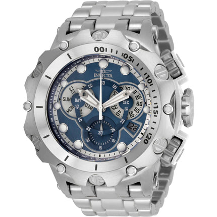 Invicta Men's Watch - Venom Chronograph Blue and Silver Dial Steel Bracelet | 32761 ,
