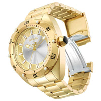Invicta Men's Watch - Venom Silver and Gold Tone Dial Yellow Gold Bracelet | 33755 ,