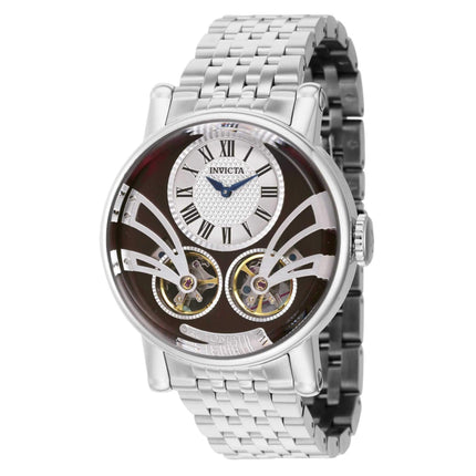 Invicta Men's Watch - Vintage Automatic Mother of Pearl Dial Silver Bracelet | 43743 ,