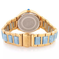Invicta Quartz Women's Watch - Angel Rose Gold and Blue Dial Bracelet | 32077 ,