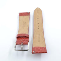 Invicta Unisex Red 24mm Copperhead Leather Band ,