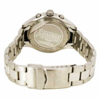 Invicta Women's Angel Stainless Steel Watch - Dual Time Silver Tone Dial | 12465 ,