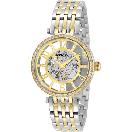Invicta Women's Automatic Watch - Objet D Art Silver and Gold Bracelet | 32295 ,