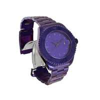 Invicta Women's Automatic Watch - Pro Diver Purple Dial Rotating Bezel Bracelet | 38317 ,