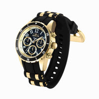 Invicta Women's Chronograph Watch - Angel Black and Yellow Gold Strap | 35589 ,