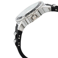 Invicta Women's Chronograph Watch - Aviator Black and Silver Tone Strap | 37316 ,