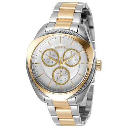 Invicta Women's Chronograph Watch - Bolt White Oyster and Silver Tone Dial | 31224 ,