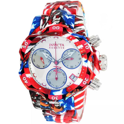 Invicta Women's Chronograph Watch - Reserve Venom Quartz American Flag Design | 34653 ,