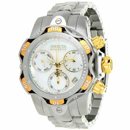 Invicta Women's Chronograph Watch - Reserve Venom White MOP Dial Bracelet | 31599 ,