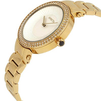 Invicta Women's Crystal Watch - Specialty White Dial Yellow Gold Bracelet | 27004 ,
