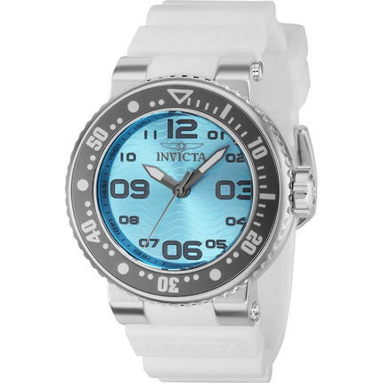 Invicta Women's Japanese Quartz Watch - Pro Diver Ocean Voyage White Strap | 37341 ,