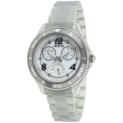 Invicta Women's Quartz Watch - Anatomic Grey Case Plastic Bracelet | 30368 ,
