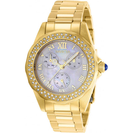 Invicta Women's Quartz Watch - Angel Mother of Pearl Dial Bracelet | 28438 ,