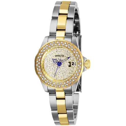 Invicta Women's Quartz Watch - Angel Pave Dial Stainless Steel Bracelet | 28455 ,