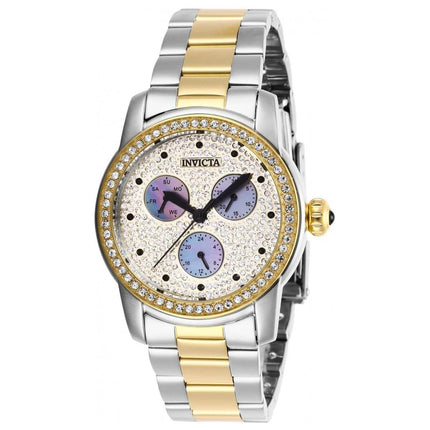 Invicta Women's Quartz Watch - Angel Pave Dial Stainless Steel Bracelet | 28468 ,