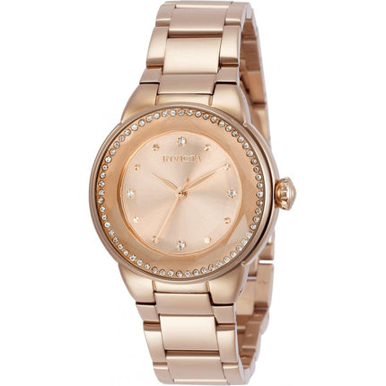Invicta Women's Quartz Watch - Angel Rose Gold Stainless Steel Bracelet | 29792 ,