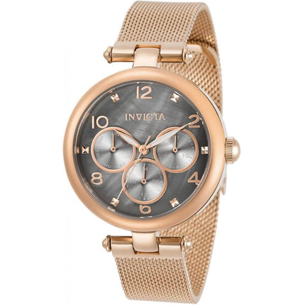 Invicta Women's Quartz Watch - Angel Rose Gold Stainless Steel Mesh Bracelet | 31529 ,