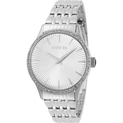 Invicta Women's Quartz Watch - Angel Silver Dial Stainless Steel Bracelet | 31945 ,