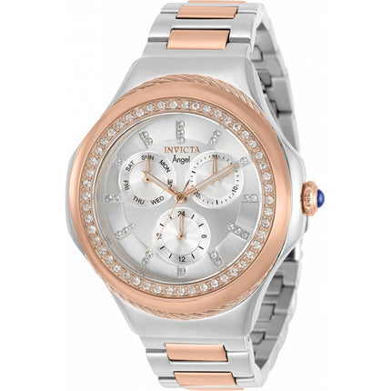 Invicta Women's Quartz Watch - Angel Silver Tone Dial Steel Bracelet | 31093 ,