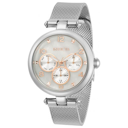 Invicta Women's Quartz Watch - Angel White Dial Stainless Steel Bracelet | 31524 ,
