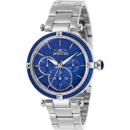 Invicta Women's Quartz Watch - Bolt Blue Dial Silver Tone Bracelet | 28956 ,