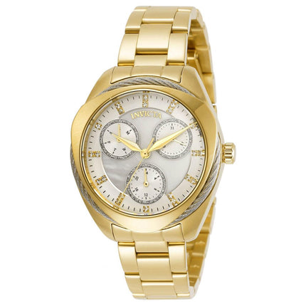 Invicta Women's Quartz Watch - Bolt MOP Dial Stainless Steel Bracelet | 31996 ,
