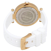 Invicta Women's Quartz Watch - Bolt Yellow Gold Case White Rubber Strap | 28943 ,