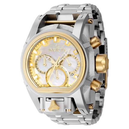 Invicta Women's Quartz Watch - Bolt Zeus Magnum MOP Dial Silver Tone Bracelet | 40591 ,