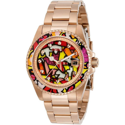 Invicta Women's Quartz Watch - Britto Rose Gold Tone Steel Bracelet | 32411 ,
