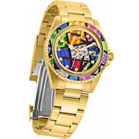 Invicta Women's Quartz Watch - Britto Yellow Gold Tone Steel Bracelet | 32412 ,