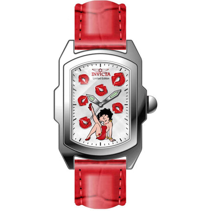 Invicta Women's Quartz Watch - Character Betty Boop Red Leather Strap | 32794 ,