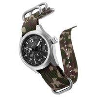 Invicta Women's Quartz Watch - Coalition Forces Nylon Strap Black Dial | 33628 ,