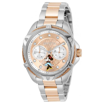 Invicta Women's Quartz Watch - Disney Minnie Mouse Stainless Steel Bracelet | 32437 ,
