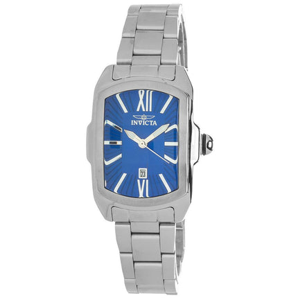 Invicta Women's Quartz Watch - Lupah Date Blue Dial Stainless Steel Bracelet | 39790 ,