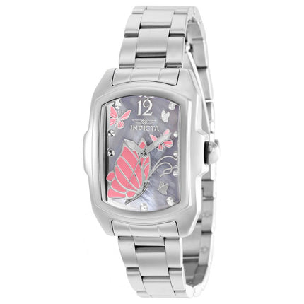 Invicta Women's Quartz Watch - Lupah Mother of Pearl Butterfly Dial Bracelet | 37142 ,