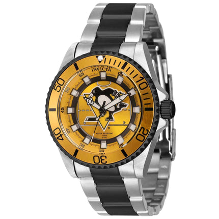 Invicta Women's Quartz Watch - NHL Pittsburgh Penguins Two Tone Steel Bracelet | 42208 ,