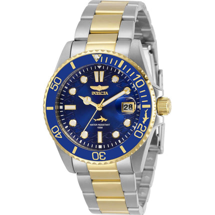 Invicta Women's Quartz Watch - Pro Diver Blue Dial Two Tone Bracelet | 30481 ,