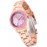 Invicta Women's Quartz Watch - Pro Diver Pink MOP Dial Rose Gold Bracelet | 28650 ,