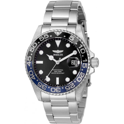 Invicta Women's Quartz Watch - Pro Diver Rotating Bezel Black Dial Bracelet | 33258 ,