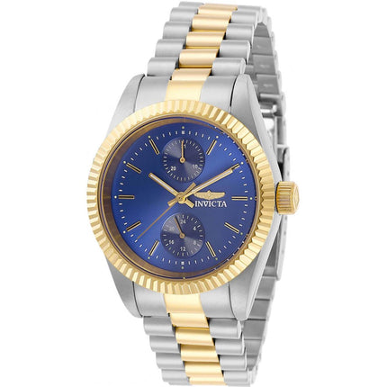 Invicta Women's Quartz Watch - Specialty Blue Dial Two Tone Bracelet | 29441 ,